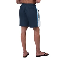 Short de bain G-III Sports by Carl Banks pour hommes, bleu marine, Tennessee Titans Streamline Volley