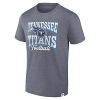 Men's Heather Navy Tennessee Titans Force Out T-Shirt