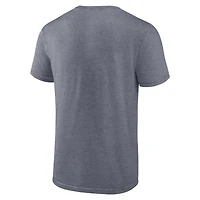 Men's Heather Navy Tennessee Titans Force Out T-Shirt