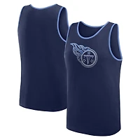 Men's Logo Athletic Navy Tennessee Titans Unmatched Success Tank Top