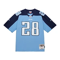 Maillot réplique Mitchell & Ness Chris Johnson bleu clair Tennessee Titans Legacy pour hommes