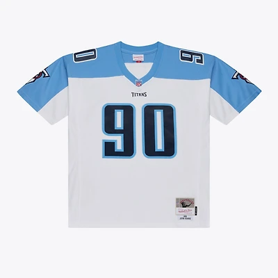 Men's Mitchell & Ness Jevon Kearse White Tennessee Titans Retired Legacy Replica Player Jersey