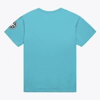 T-shirt classique Mitchell & Ness bleu clair pour homme, représentant l'entraîneur-chef des Titans du Tennessee
