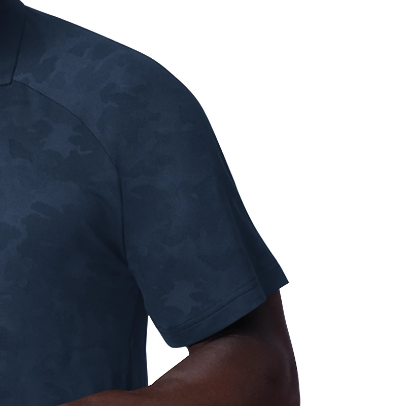Polo raglan Baseline bleu marine MSX by Michael Strahan pour homme des Tennessee Titans