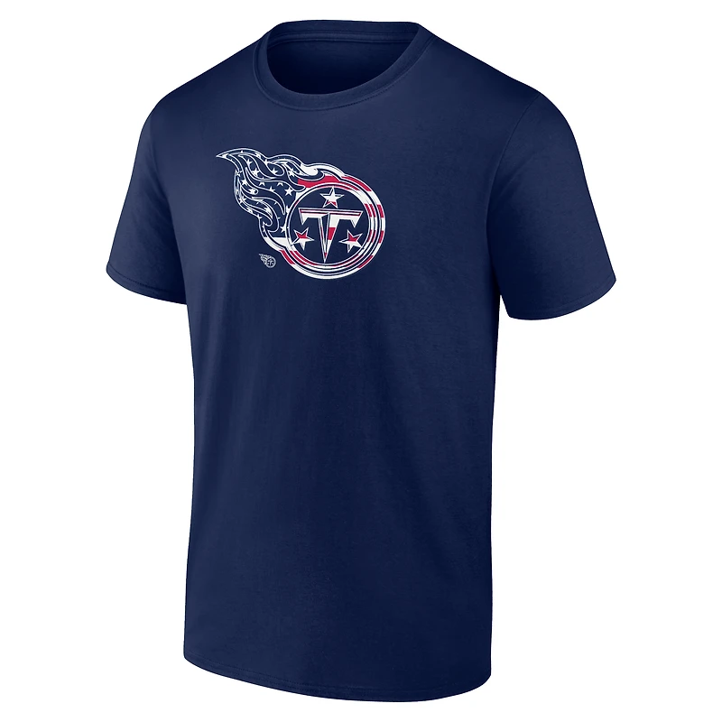 T-shirt Americana bleu marine pour homme des Titans du Tennessee