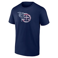 T-shirt Americana bleu marine pour homme des Titans du Tennessee