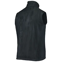 Veste sans manches entièrement zippée en molleton Houston Titans pour homme, bleu marine