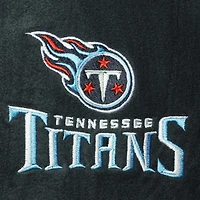 Veste sans manches entièrement zippée en molleton Houston Titans pour homme, bleu marine