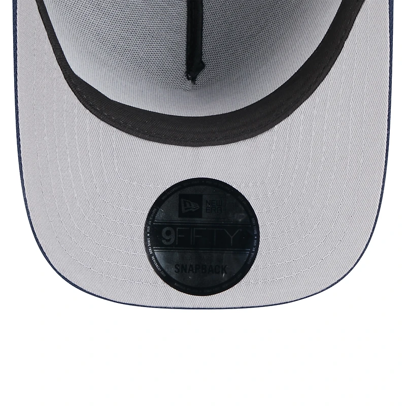 Men's New Era  Black/Navy Tennessee Titans 2025 NFL Draft A-Frame 9FIFTY Snapback Hat