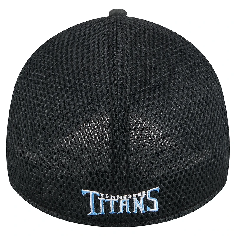 Casquette 39THIRTY Flex noire Tennessee Titans Active Camo de New Era pour homme