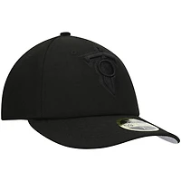 Casquette ajustée 59FIFTY II New Era Tennessee Titans noir sur pour homme