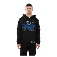 Sweat à capuche New Era noir pour homme, Tennessee Titans Combine Authentic Local State