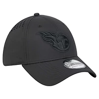 Men's New Era Black Tennessee Titans Hydro 39THIRTY Flex Hat