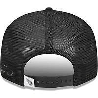 Casquette Snapback 9FIFTY Main Trucker Main Trucker des Titans du Tennessee New Era noire pour homme