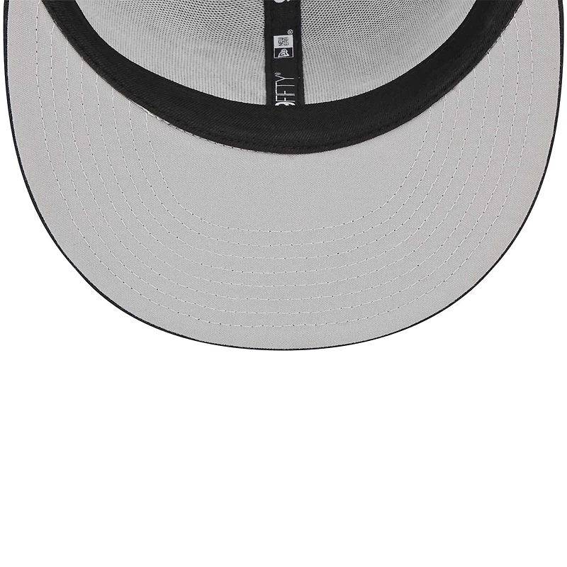 Casquette Snapback 9FIFTY Main Trucker Main Trucker des Titans du Tennessee New Era noire pour homme