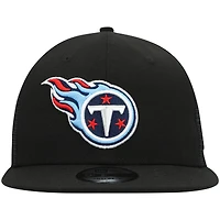 Casquette Snapback 9FIFTY pour homme des Tennessee Titans Shade Trucker noire New Era