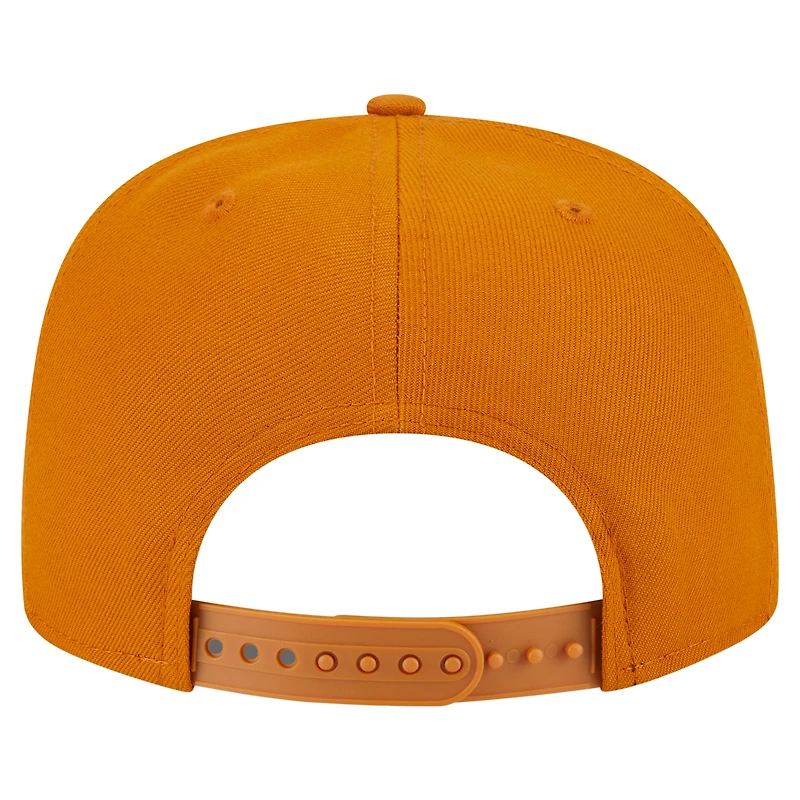 Men's New Era  Brown Tennessee Titans Color Pack A-Frame 9FIFTY Snapback Hat