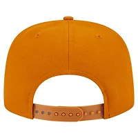 Men's New Era  Brown Tennessee Titans Color Pack A-Frame 9FIFTY Snapback Hat