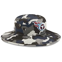 Men's New Era Camo Tennessee Titans 2022 NFL Training Camp - Official Panama Bucket Hat