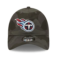 Casquette réglable New Era camouflage Tennessee Titans Core Classic 2.0 9TWENTY pour hommes