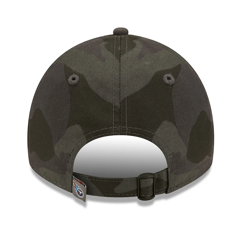 Casquette réglable New Era camouflage Tennessee Titans Core Classic 2.0 9TWENTY pour hommes