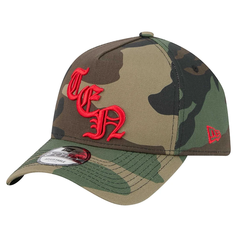 Casquette ajustable A-Frame 9FORTY Mystic Camo Tennessee Titans de New Era pour homme