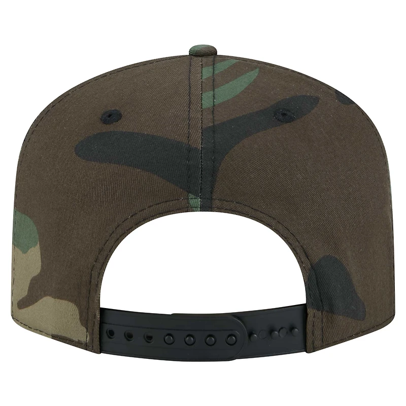 Casquette à visière plate camouflage Tennessee Titans Woodsy 9FIFTY de New Era pour homme