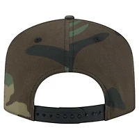 Casquette à visière plate camouflage Tennessee Titans Woodsy 9FIFTY de New Era pour homme