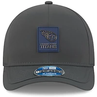 Casquette ajustable 9FORTY M-Crown anthracite Tennessee Titans 2025 Sideline pour homme New Era