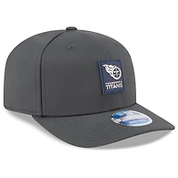 Men's New Era Charcoal Tennessee Titans 2025 Sideline Cold Weather 9SEVENTY Adjustable Hat