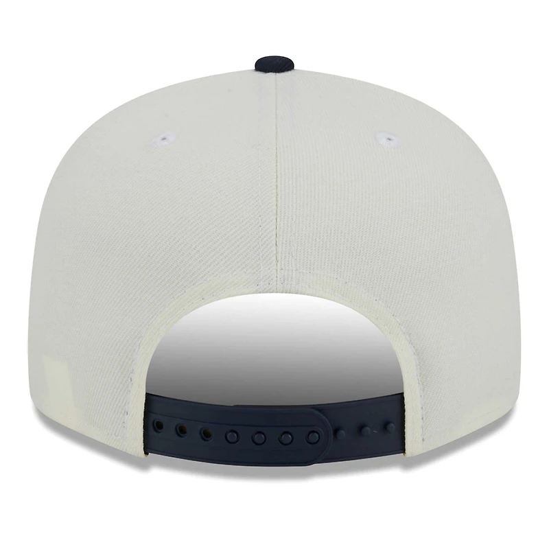 Men's New Era Cream/Navy Tennessee Titans City Originals 9FIFTY Snapback Hat