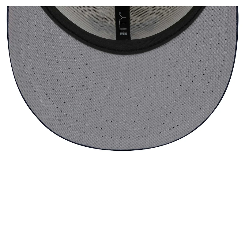 Men's New Era Cream/Navy Tennessee Titans City Originals 9FIFTY Snapback Hat