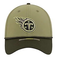 Men's New Era  Green Tennessee Titans 2025 Salute to Service 39THIRTY Flex Hat