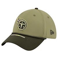 Men's New Era  Green Tennessee Titans 2025 Salute to Service 39THIRTY Flex Hat