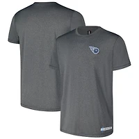 T-shirt New Era pour homme, bleu marine chiné, Tennessee Titans 2024 NFL Training Camp