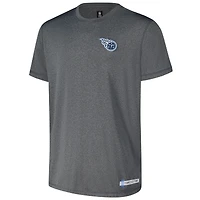T-shirt New Era pour homme, bleu marine chiné, Tennessee Titans 2024 NFL Training Camp