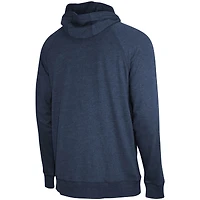Men's New Era Heathered Navy Tennessee Titans Season Hoodie Full-Zip Jacket