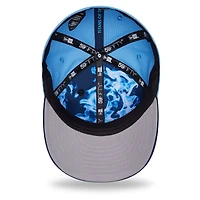 Men's New Era  Light Blue/Navy Tennessee Titans 2026 NFL Draft Pre-Curved 59FIFTY Fitted Hat