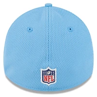 Casquette Flex New Era Tennessee Titans 2023 NFL Training Camp 39THIRTY pour homme, bleu clair