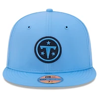 Casquette ajustée New Era bleu clair Tennessee Titans 2026 Sideline 59FIFTY pour homme