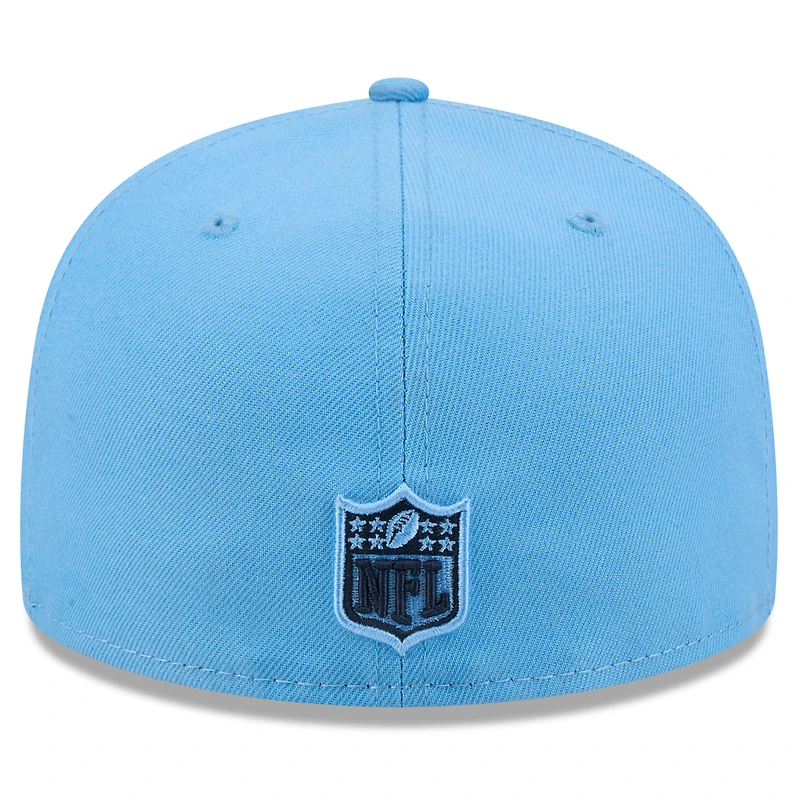 Men's New Era  Light Blue Tennessee Titans 59FIFTY Fitted Hat