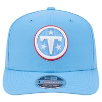 Men's New Era  Light Blue Tennessee Titans  9SEVENTY Adjustable Hat