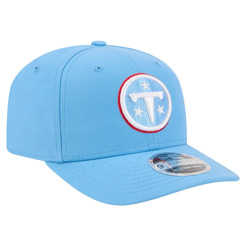 Men's New Era Light Blue Tennessee Titans 9SEVENTY Adjustable Hat