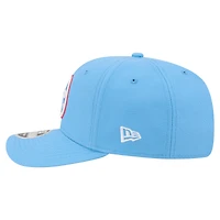 Men's New Era  Light Blue Tennessee Titans  9SEVENTY Adjustable Hat