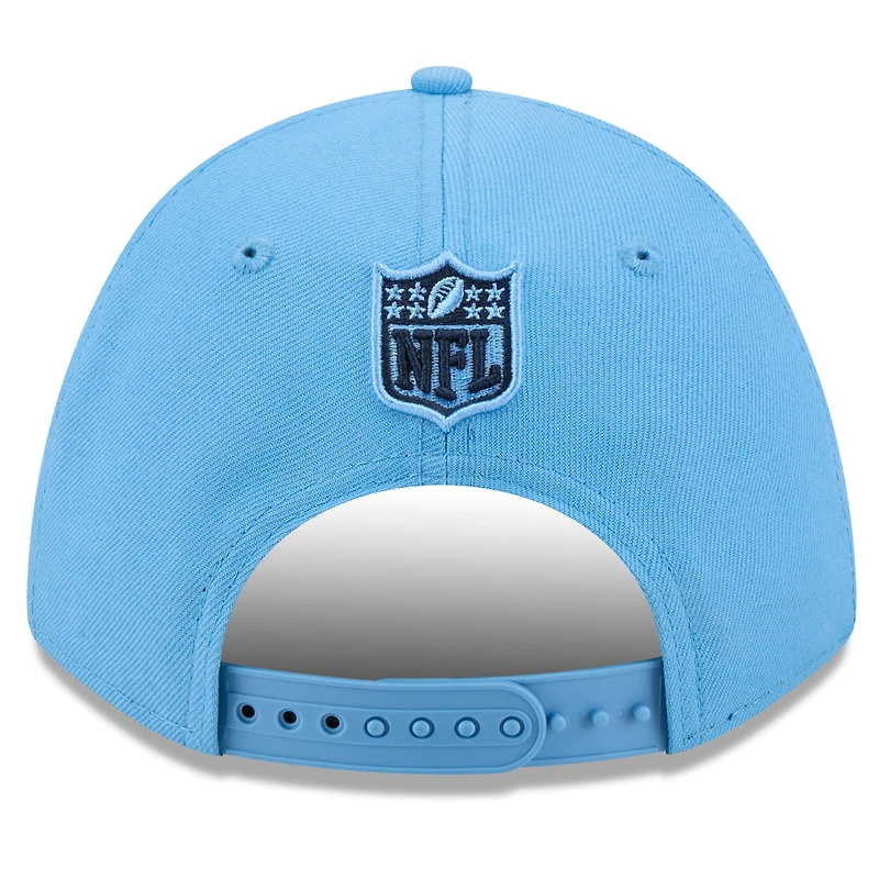 Men's New Era Light Blue Tennessee Titans Wordmark 9FORTY Adjustable Hat