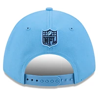 Men's New Era  Light Blue Tennessee Titans Wordmark 9FORTY Adjustable Hat