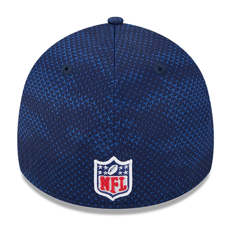 Men's New Era Navy Tennessee Titans 2024 Sideline 39THIRTY Flex Hat