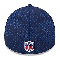Men's New Era Navy Tennessee Titans 2024 Sideline 39THIRTY Flex Hat