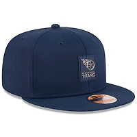 Casquette ajustée 59FIFTY bleu marine Tennessee Titans 2025 Sideline pour homme de New Era