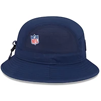 Bob New Era bleu marine Tennessee Titans 2025 Sideline pour homme